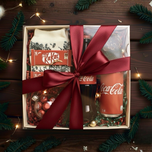 Caja Coca Cola + Calcetines