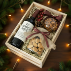 Caja Vino 375ml + Galletas