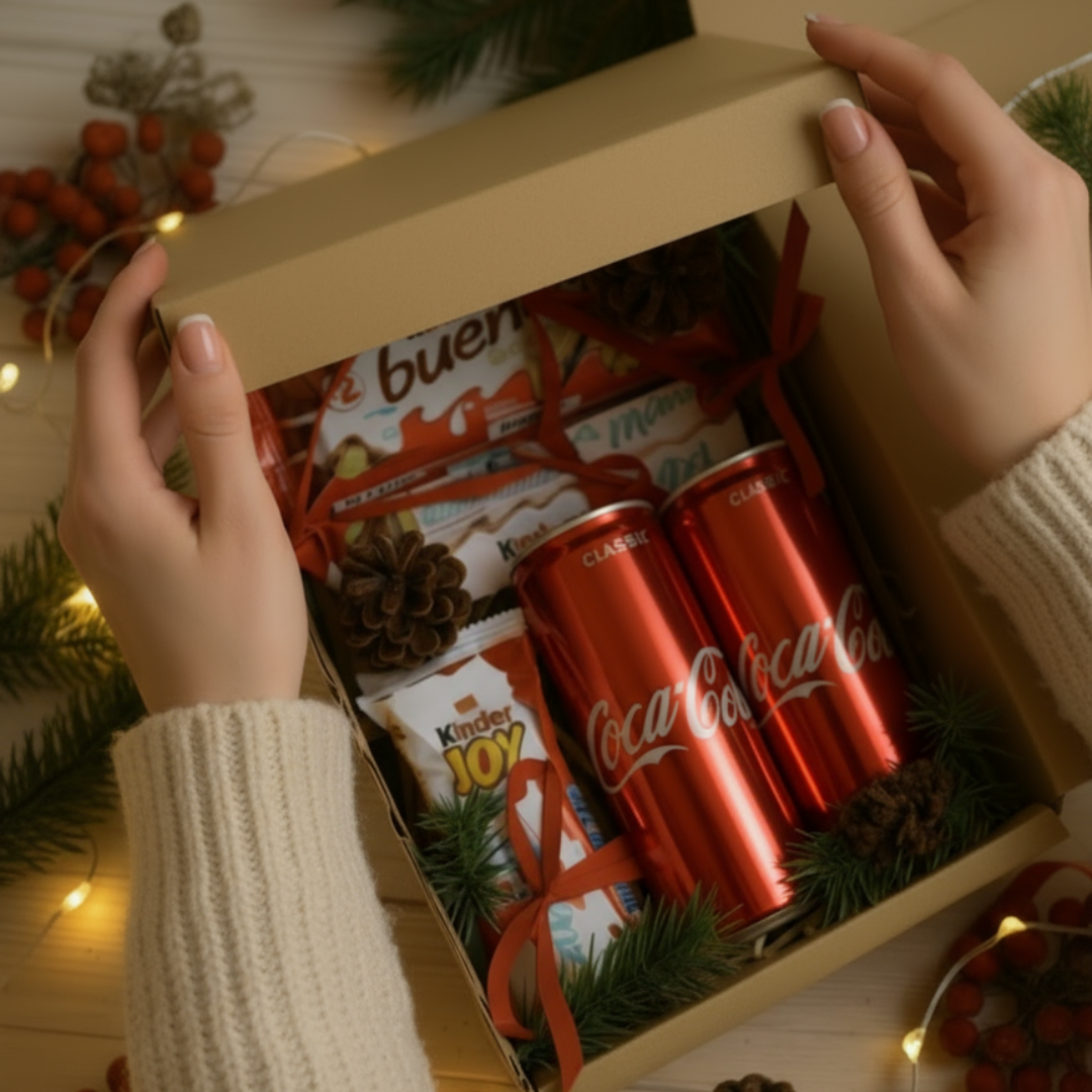 Caja Coca Cola + Kinder
