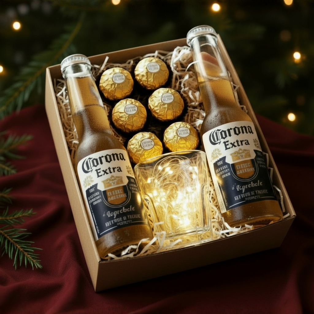 Caja Corona + Ferrero Rocher