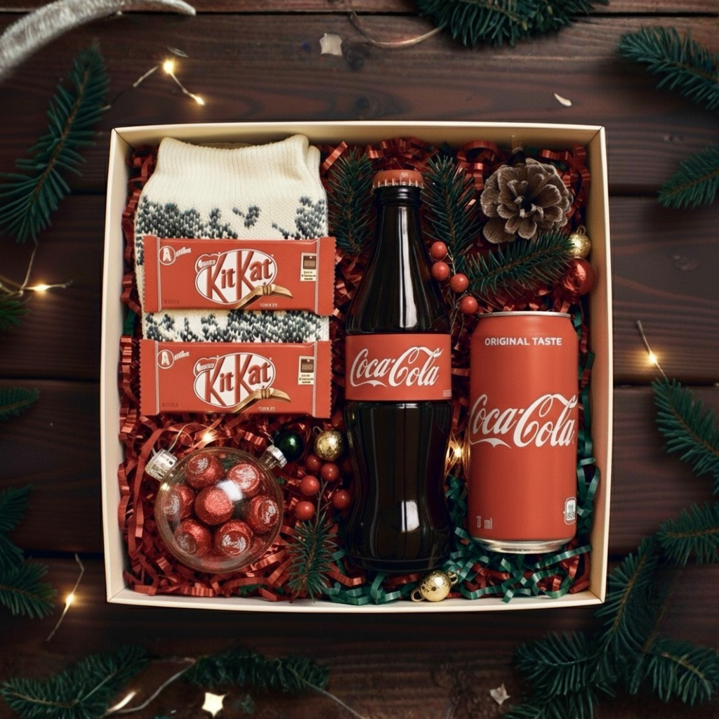 Caja Coca Cola + Calcetines