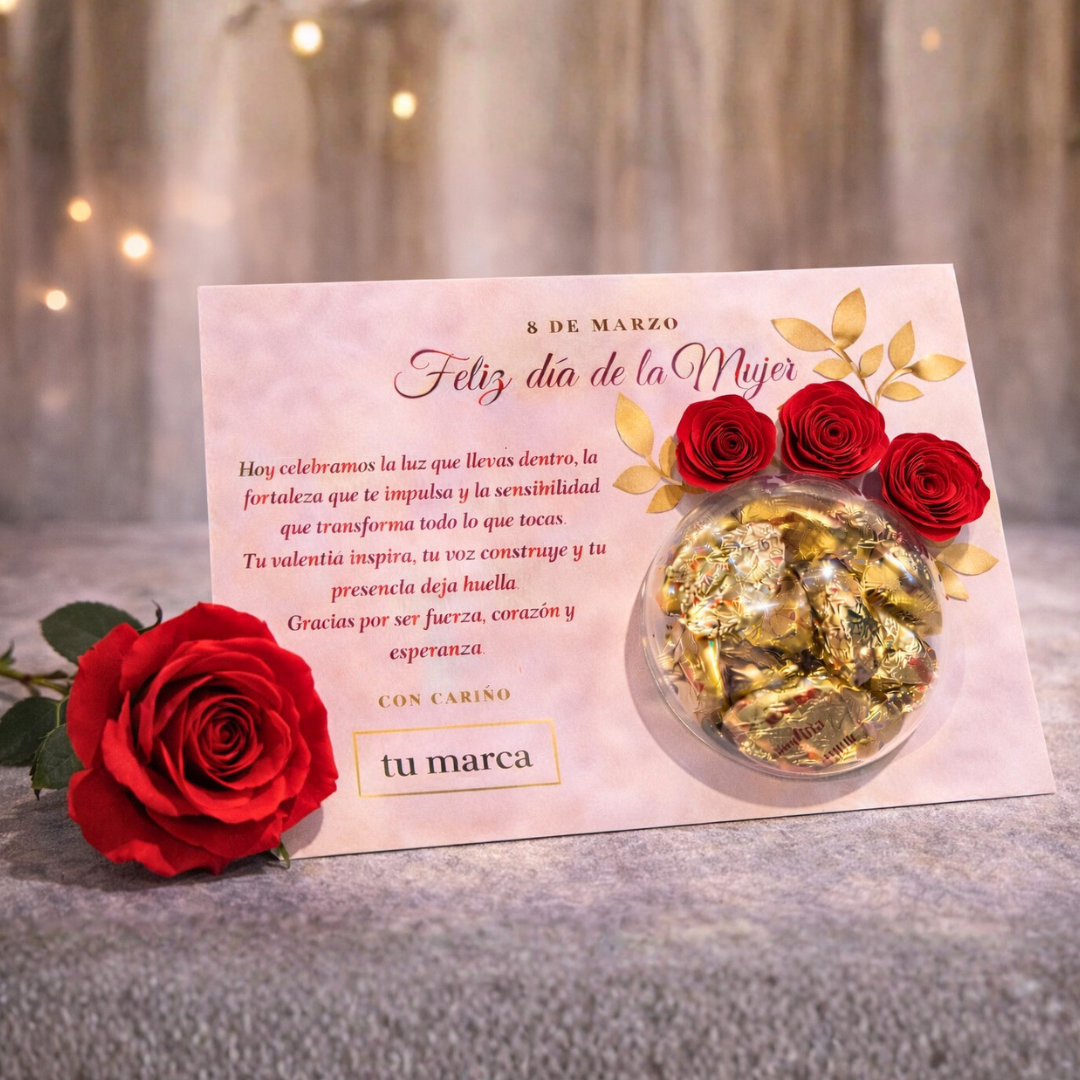 Tarjeta Dia de la Mujer