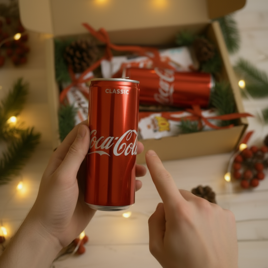 Caja Coca Cola + Kinder