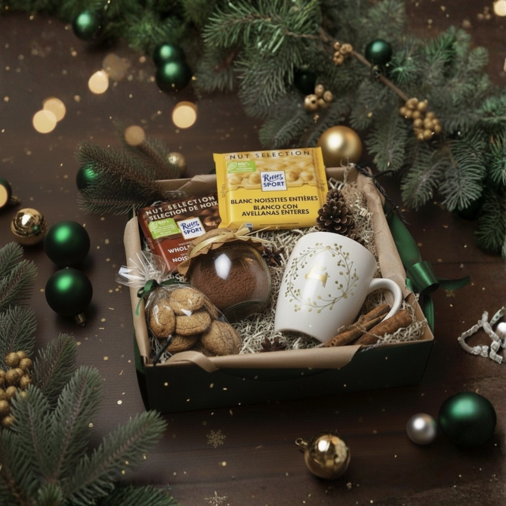 Caja Taza + Ritter Sport