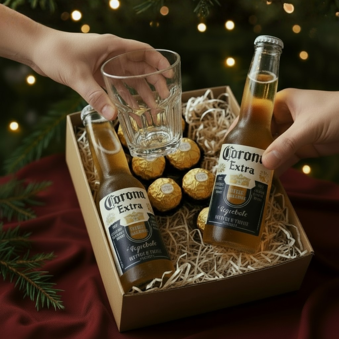 Caja Corona + Ferrero Rocher
