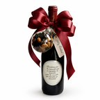 Botella de Vino Navidad