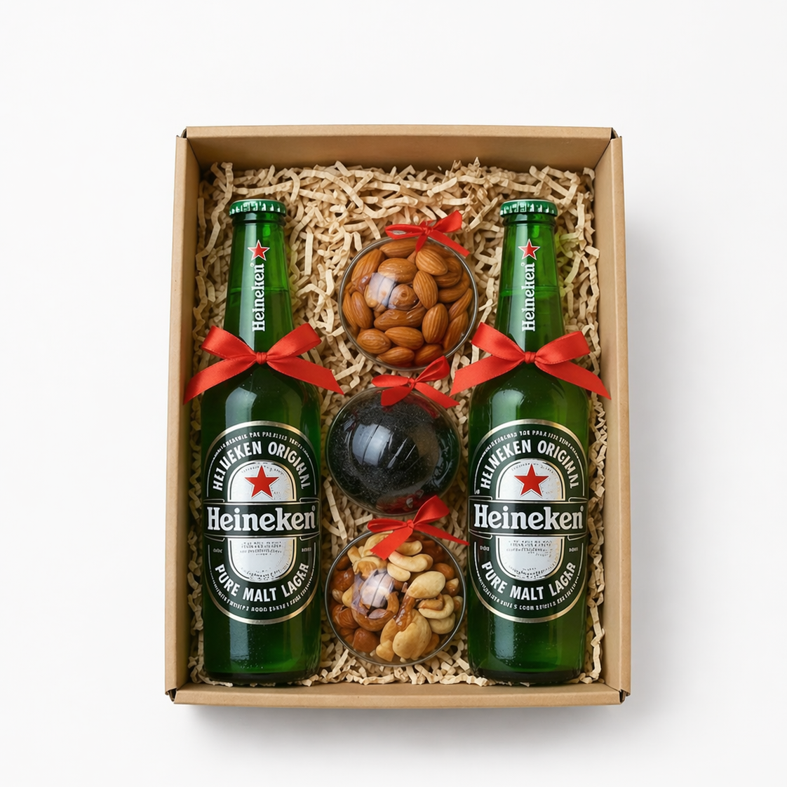 Caja Heineken + Frutos Secos