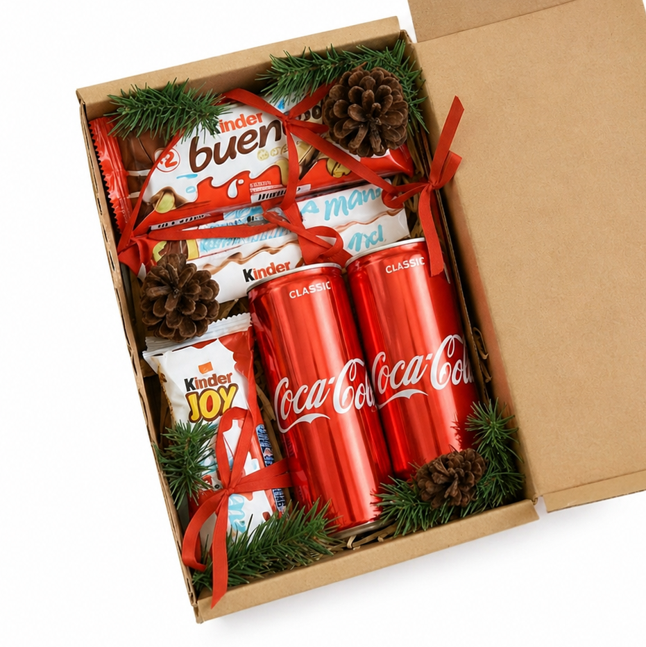Caja Coca Cola + Kinder
