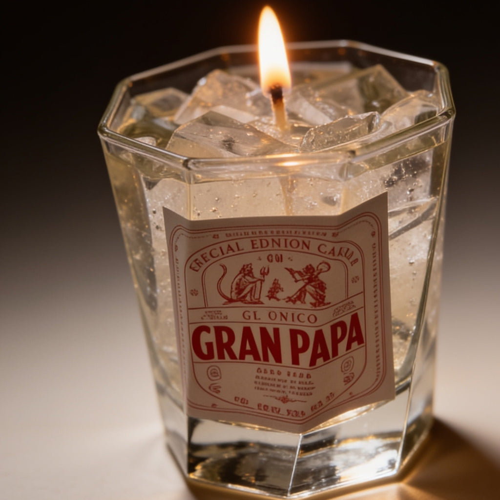 Vaso Tequila Gran Papá (Vela Aromática)