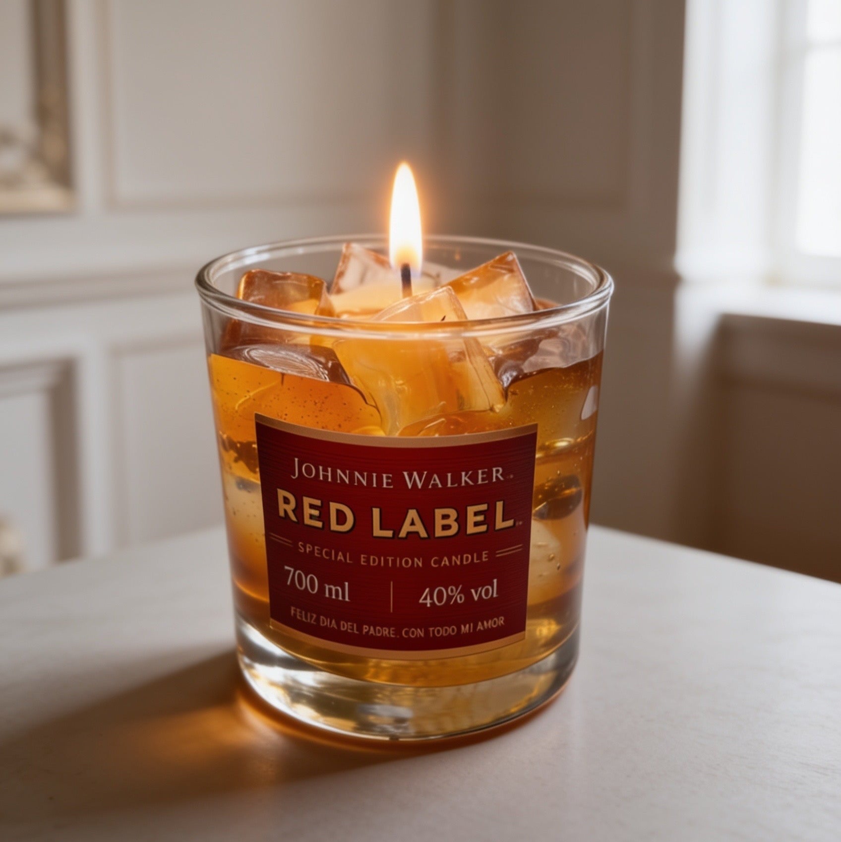 Vaso Whisky Red Label (Vela Aromática)