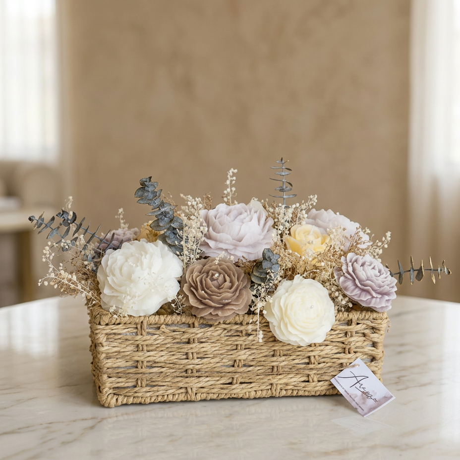 Canasta Velas Rectangular